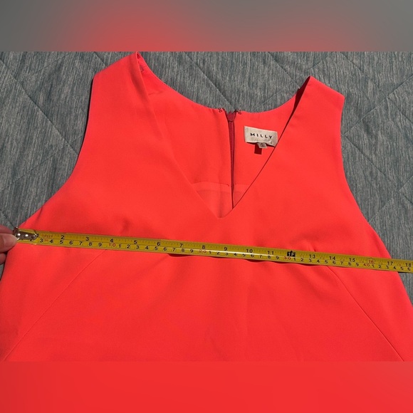 MILLY dress. STUNNING!! Sleeveless. Bright. Size 8 - Picture 6 of 7